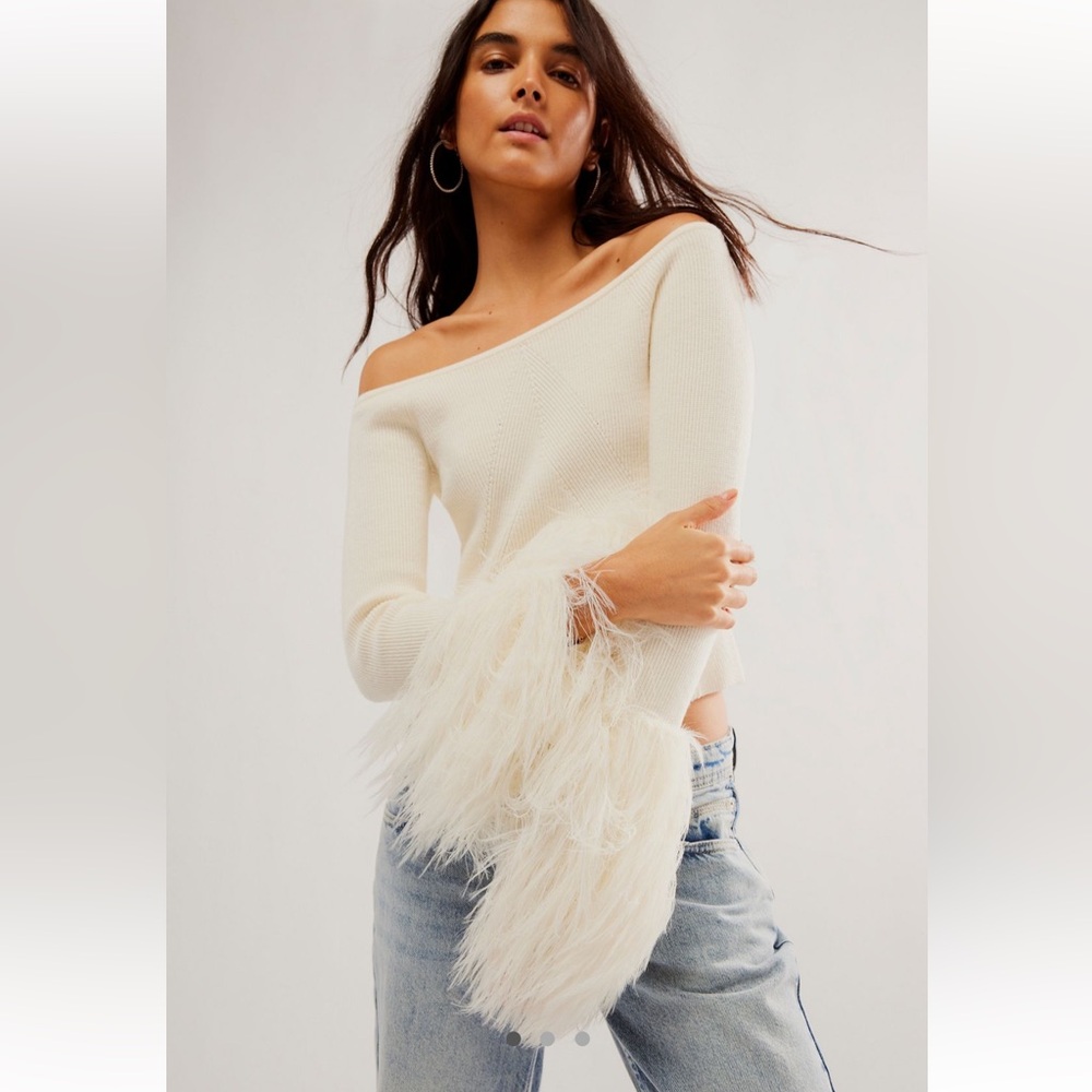 NWT FREE PEOPLE Marilyn Pullover SZ L